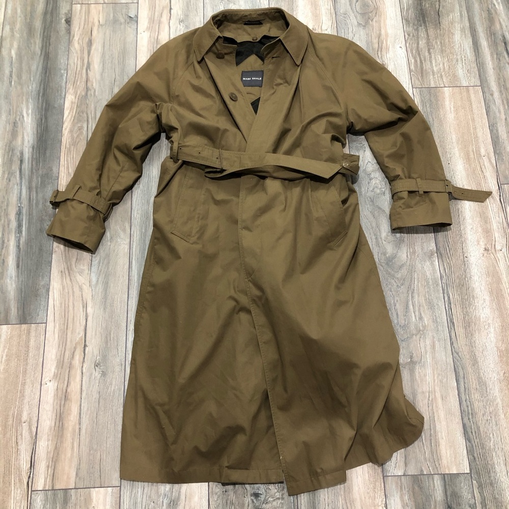 Mark Shale Khaki Trench Coat